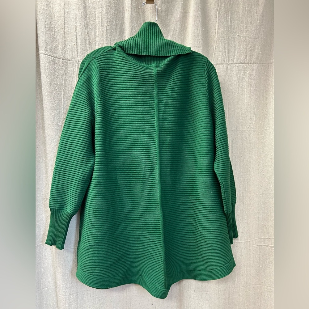 Cyrus Emerald Green Cowl Neck Sweater/size M - Picture 3 of 9